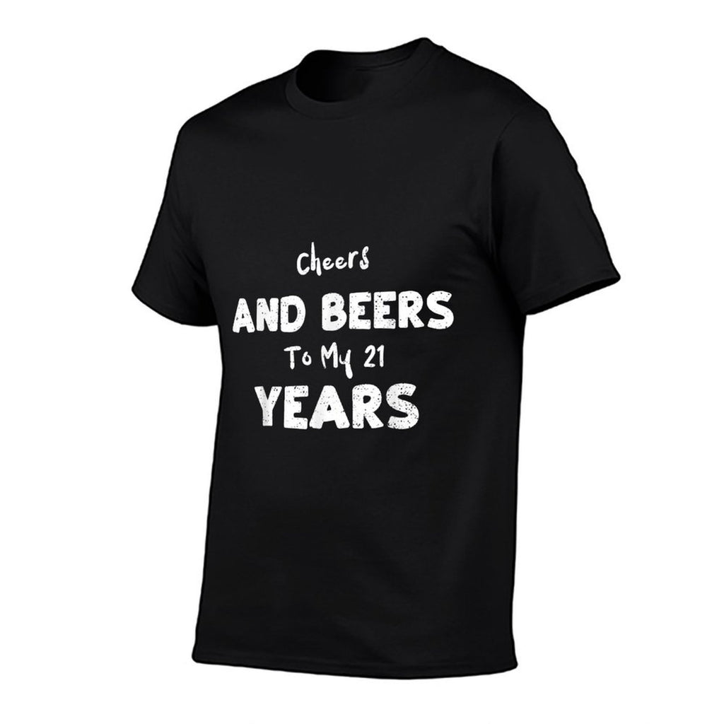 Beer Cheers And Beers To My 21 Years - 21st Birthday  Stretchy T-Shirt