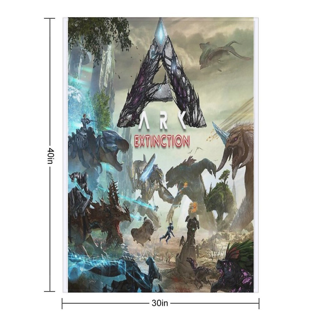Ark Extinction Anti-pilling Throw Blanket