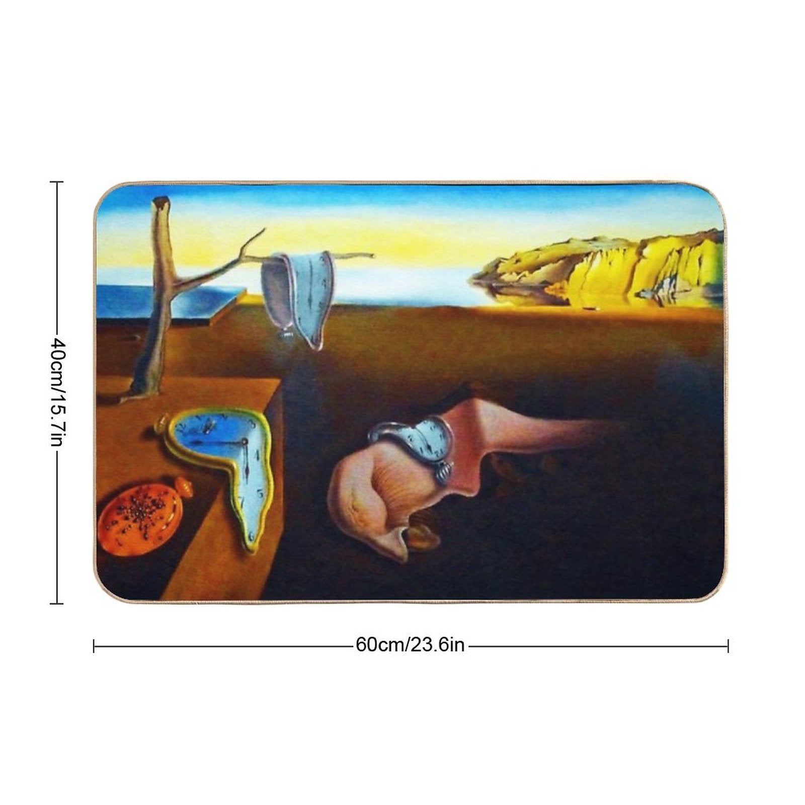 Salvador Dali The Persistence Of Memory  Multi-Purpose Bath Mat