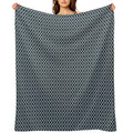 Big City Mixed Blue Signal Premium Throw Blanket