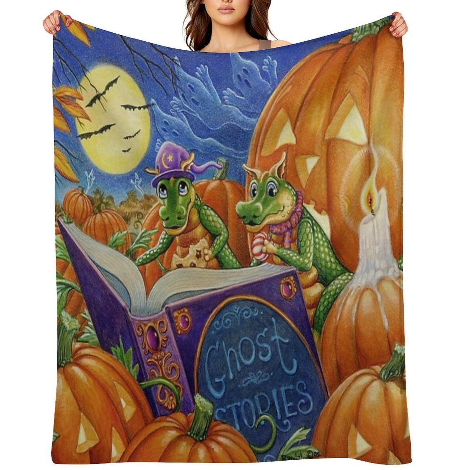 Ghost Stories Anti-pilling Throw Blanket