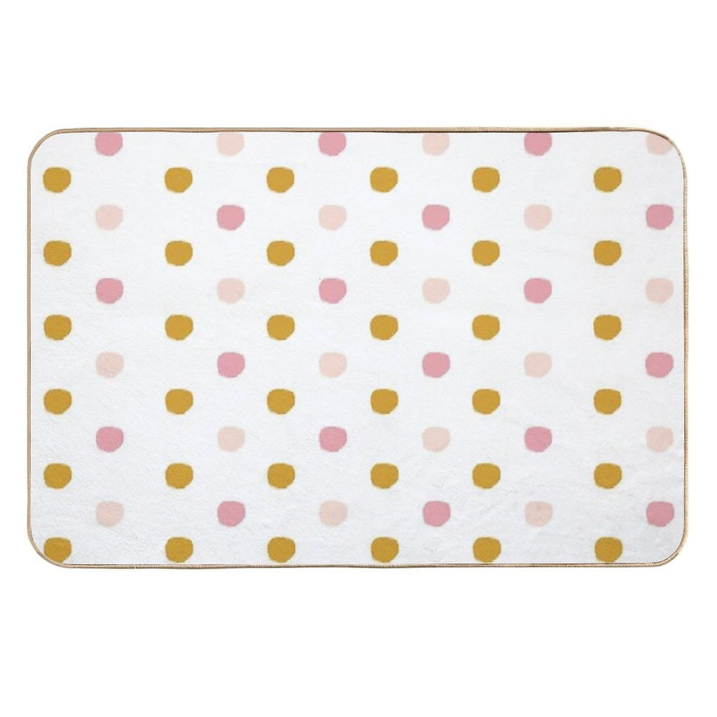 Dots  Repositionable Bath Mat