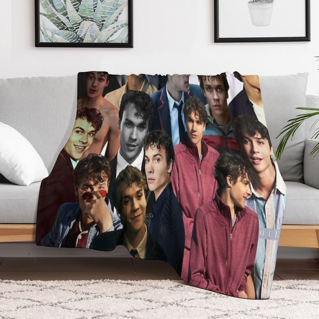 Benjamin Wadsworth Photo Collage Anti-pilling Throw Blanket