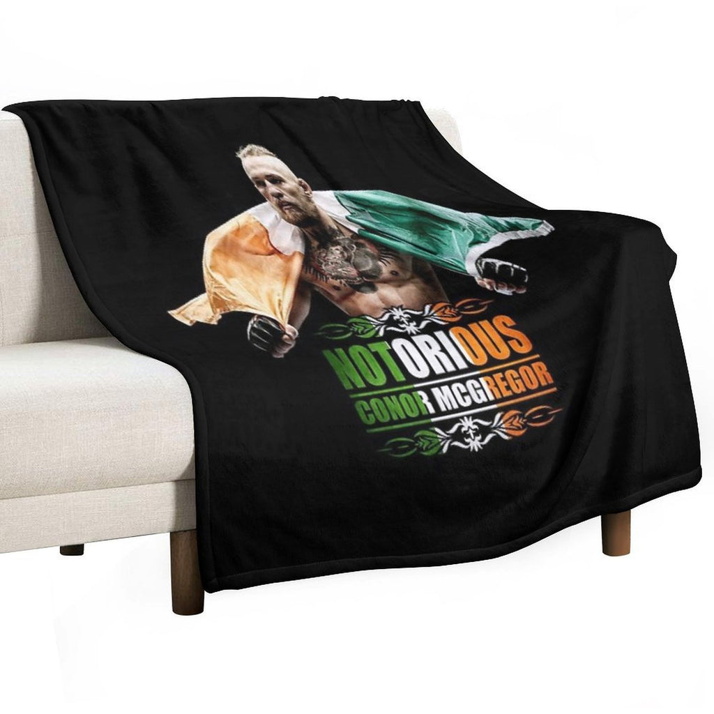 Conor Mcgregor Versatility Throw Blanket