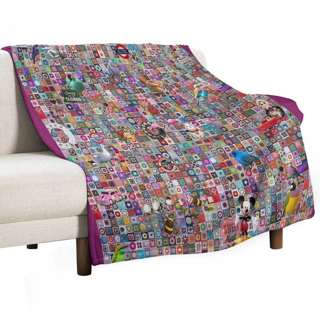 Granny Madness Durable Throw Blanket