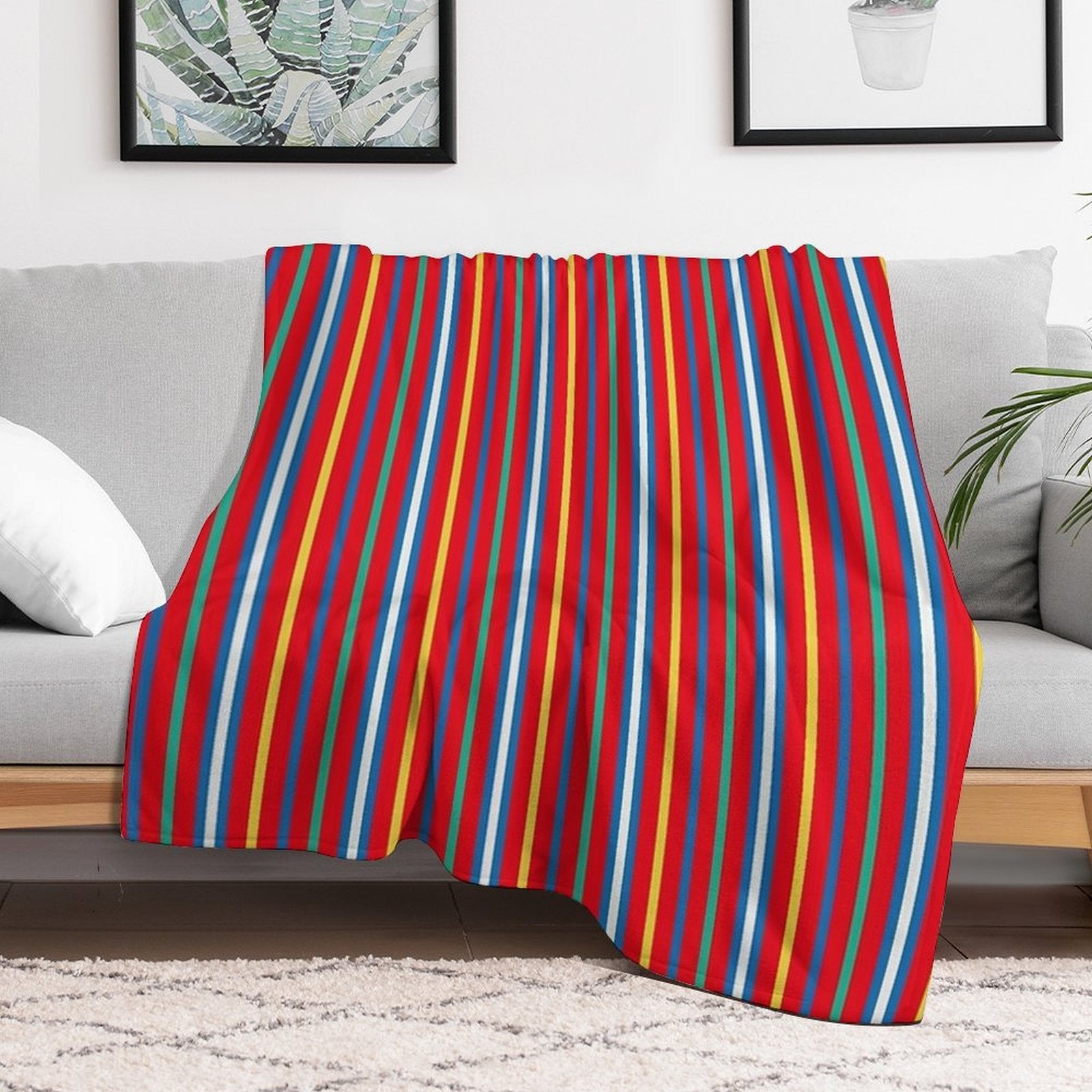 Madeira Island Culture Compact Throw Blanket