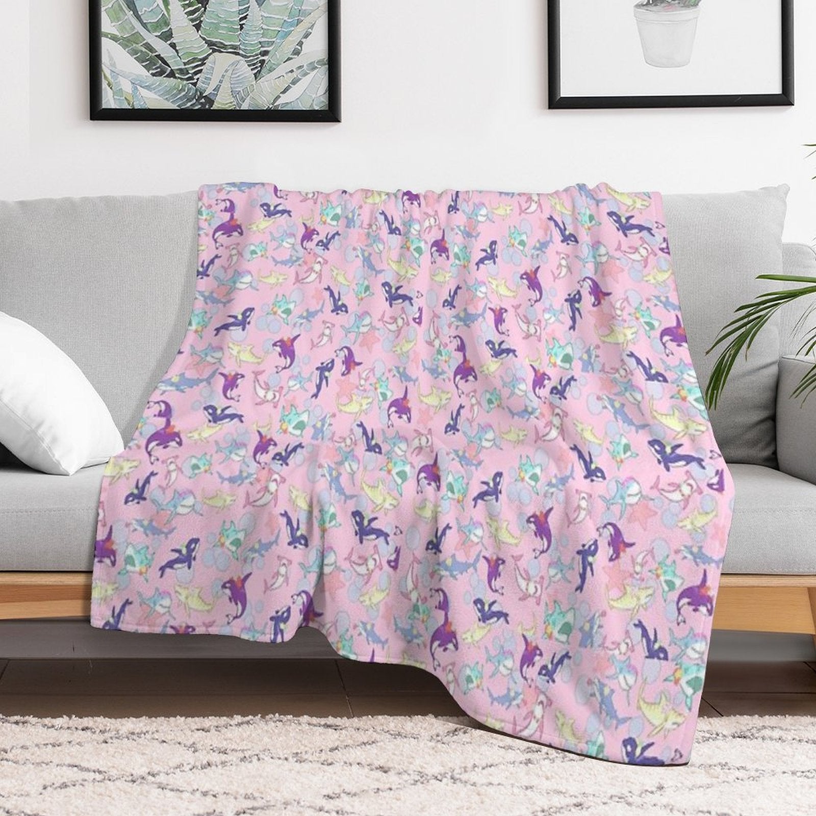 Pretty Deadly Quick-dry Throw Blanket