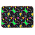 Super Nova Arcade Carpet Pattern  Rapid-Drying Bath Mat