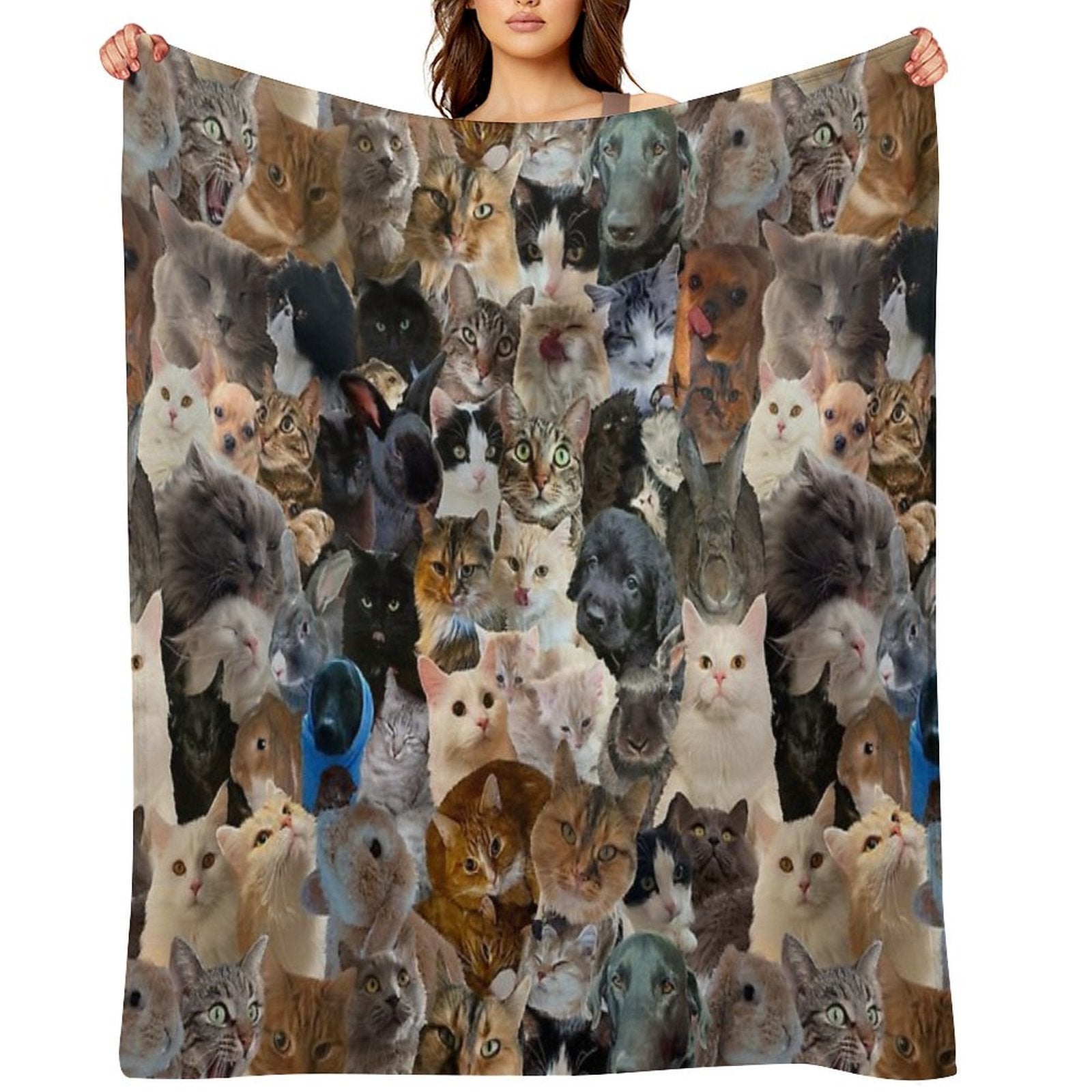 Pets Are Life Sustainable Throw Blanket