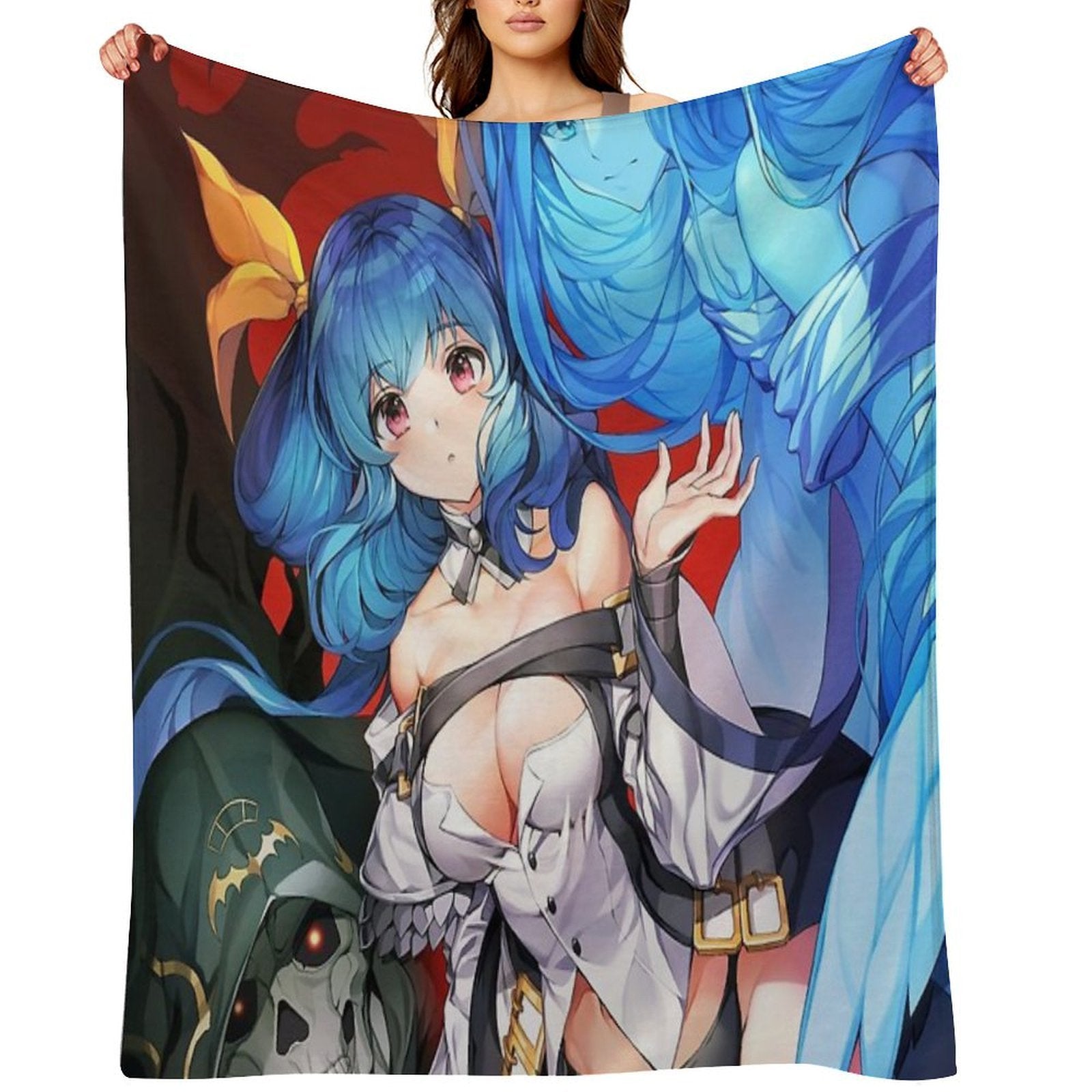 Guilty Gear Dizzy Eco-conscious Throw Blanket