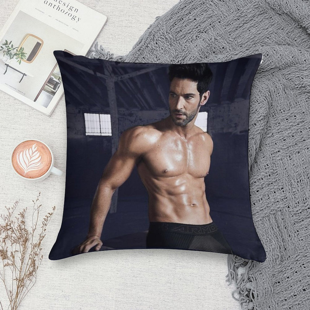Tom Ellis Soft Skin-Friendly Throw Pillow