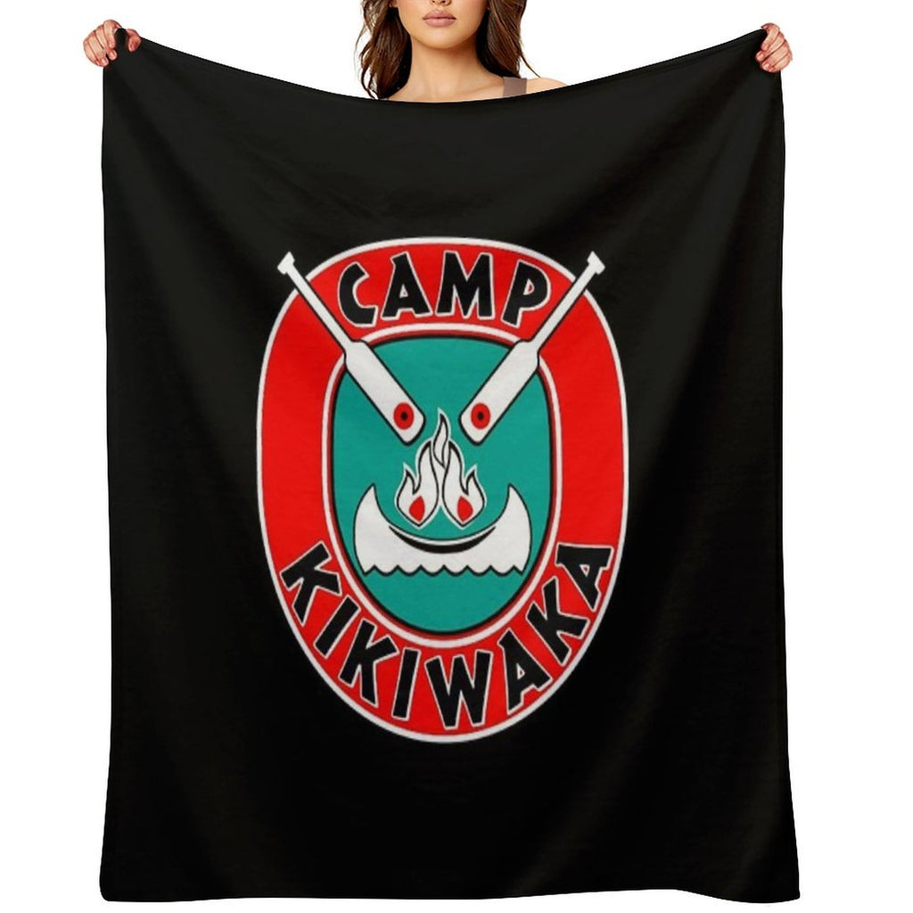 Camp Kikiwaka Sustainable Throw Blanket