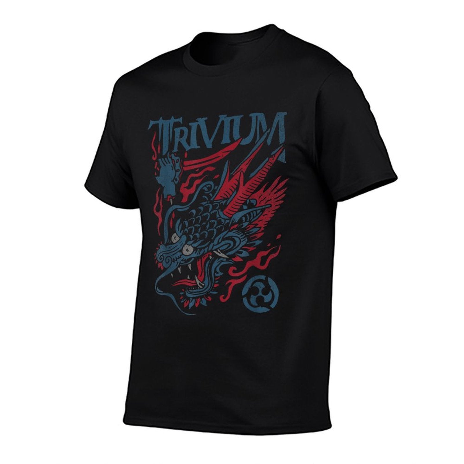 Trivium Screaming Dragon Color  Eco-friendly Material T-Shirt