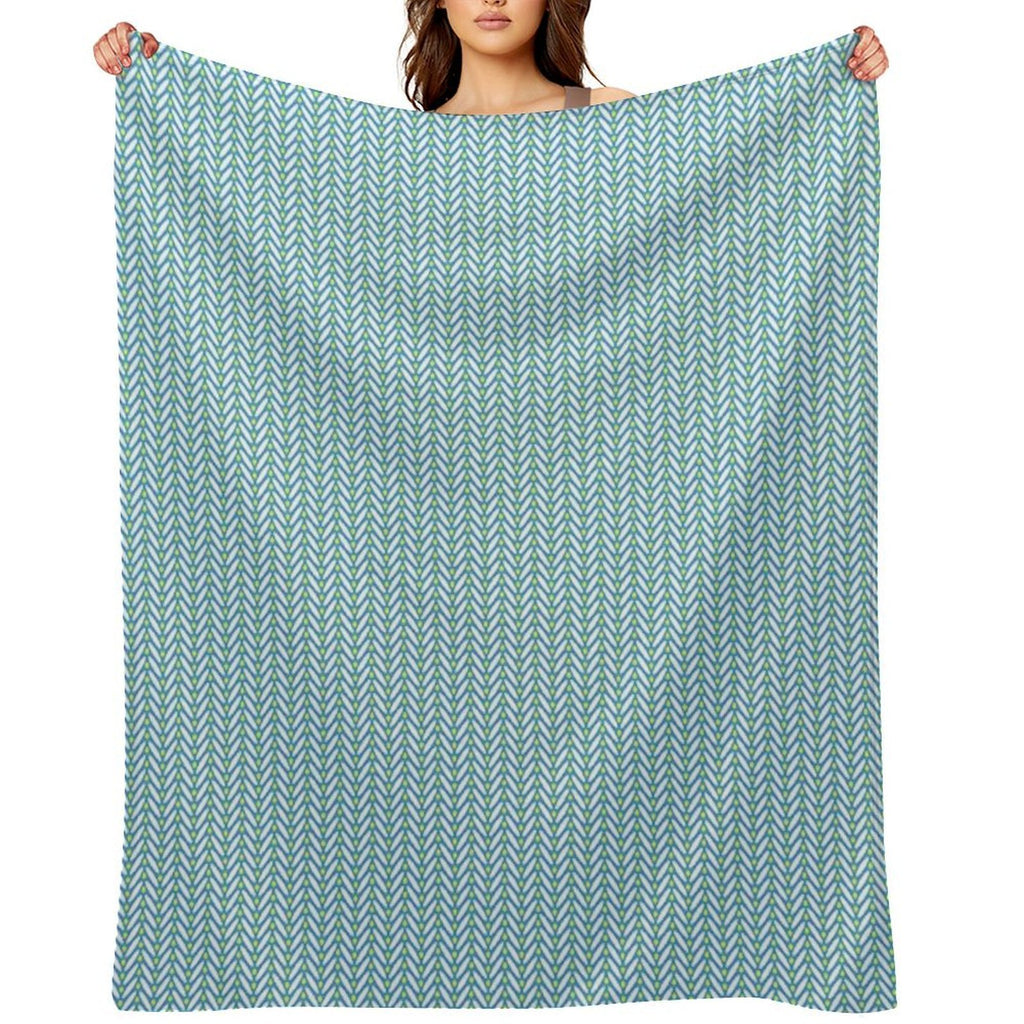 Fluere (capri) Wrinkle-free Throw Blanket
