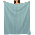 Fluere (capri) Wrinkle-free Throw Blanket