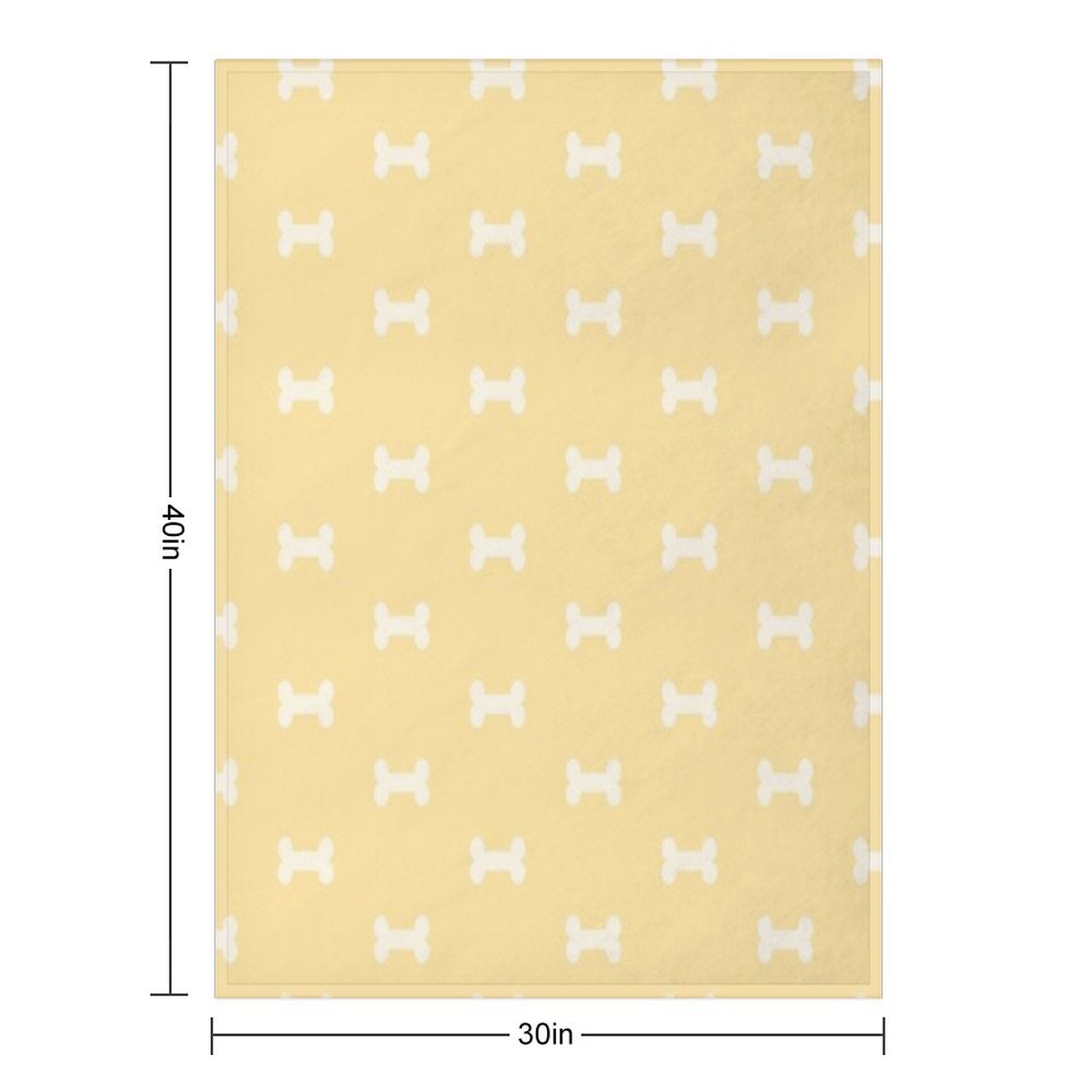 Blue Dog Bed Blanket Plush Throw Blanket