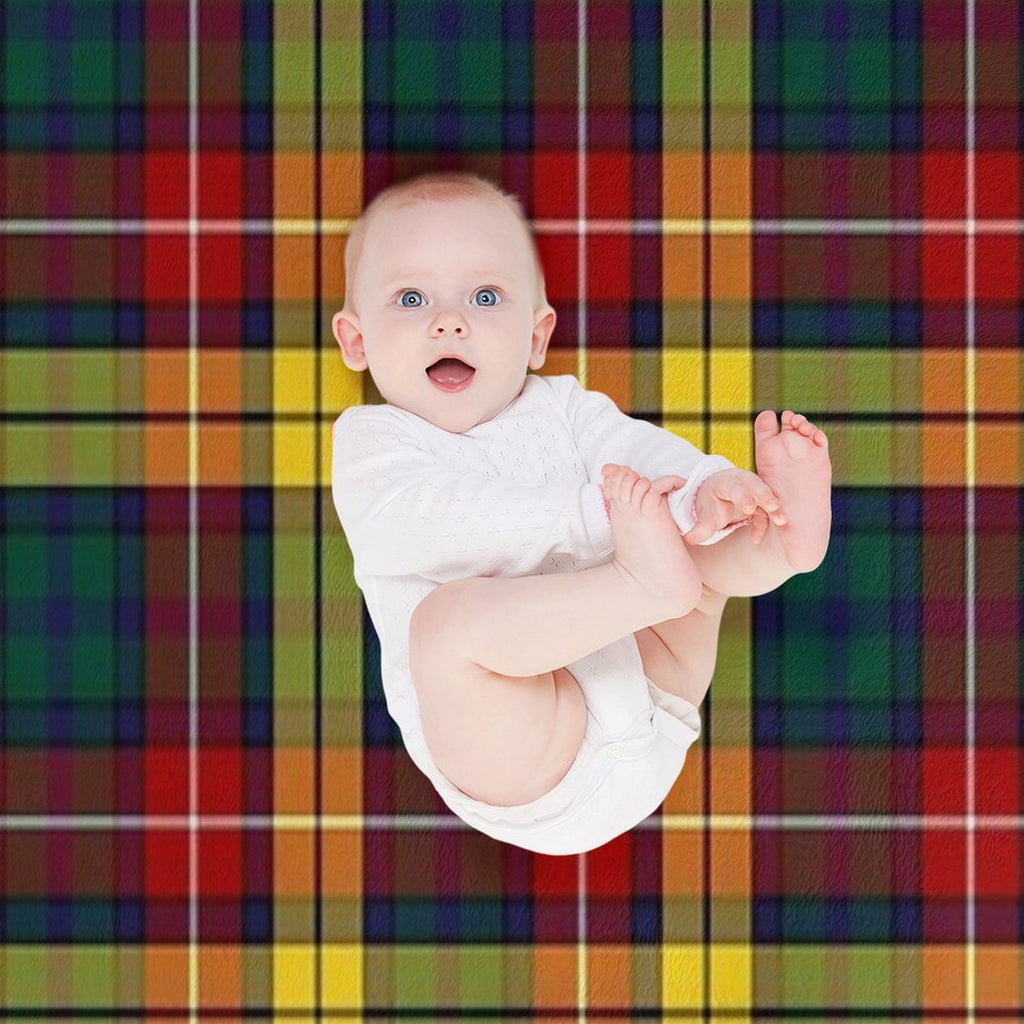 Buchanan Modern Hunting Tartan  Clan Buchanan  Cute Tartan Premium Throw Blanket