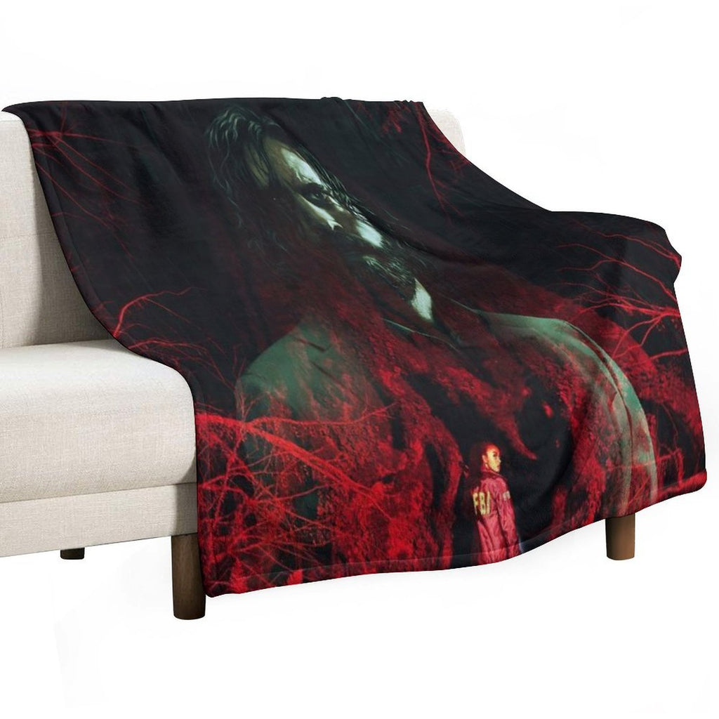 Alan Wake 2 Game, Alan Wake Ii Artwork Machine-washable Throw Blanket