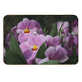Tropical Flowers Orchids  Odorless Bath Mat
