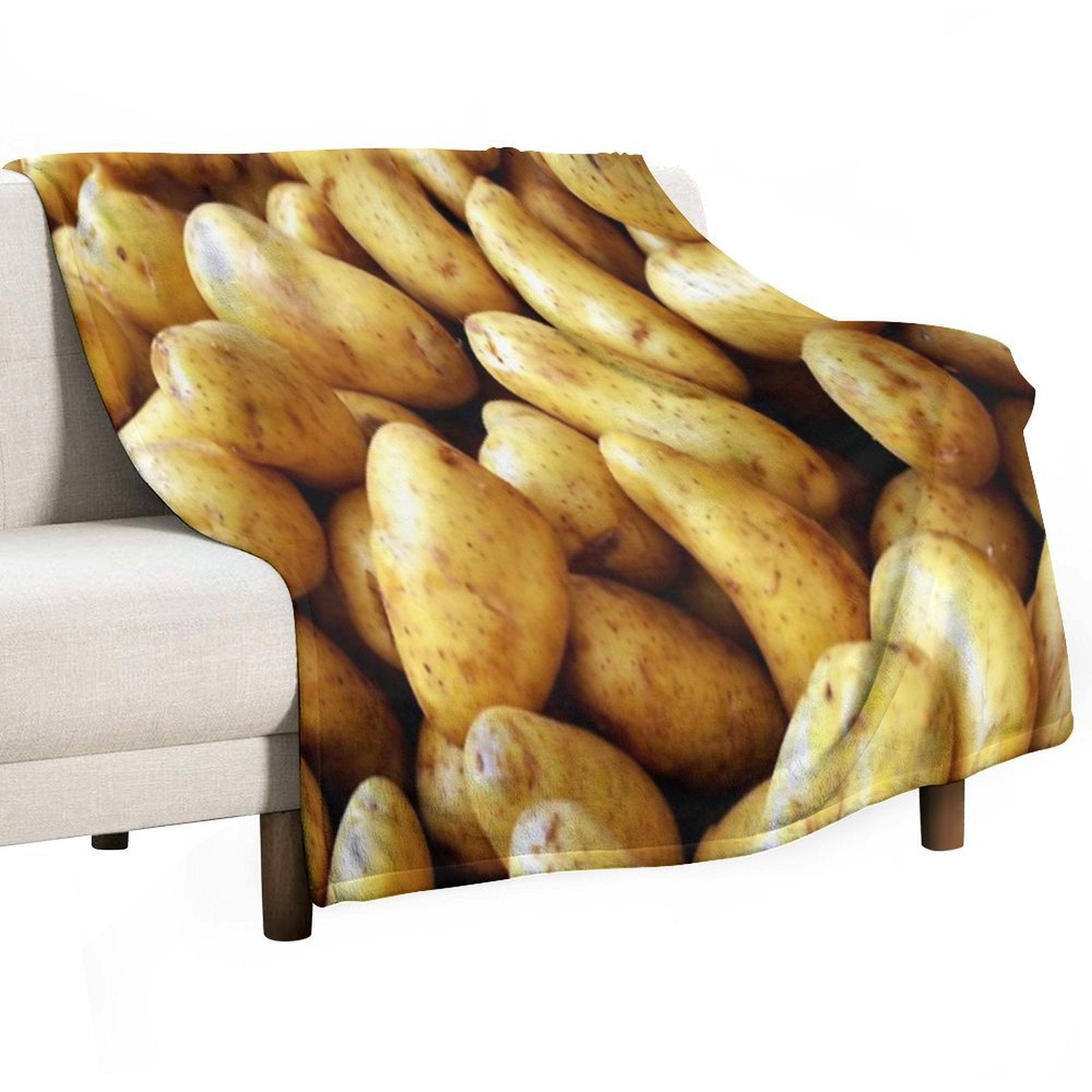 Couch Potato Durable Throw Blanket