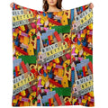 Build A Better World Plush Throw Blanket