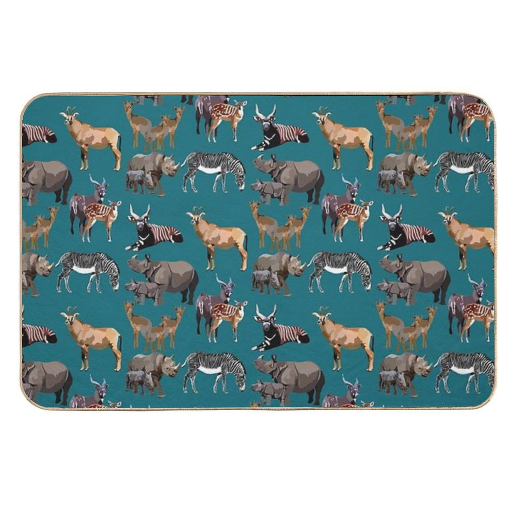 Mixed Hoofstock  Long-Lasting Bath Mat