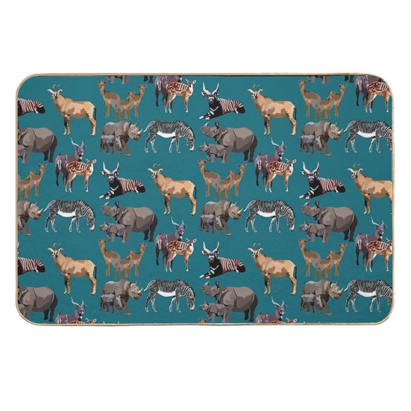 Mixed Hoofstock  Long-Lasting Bath Mat