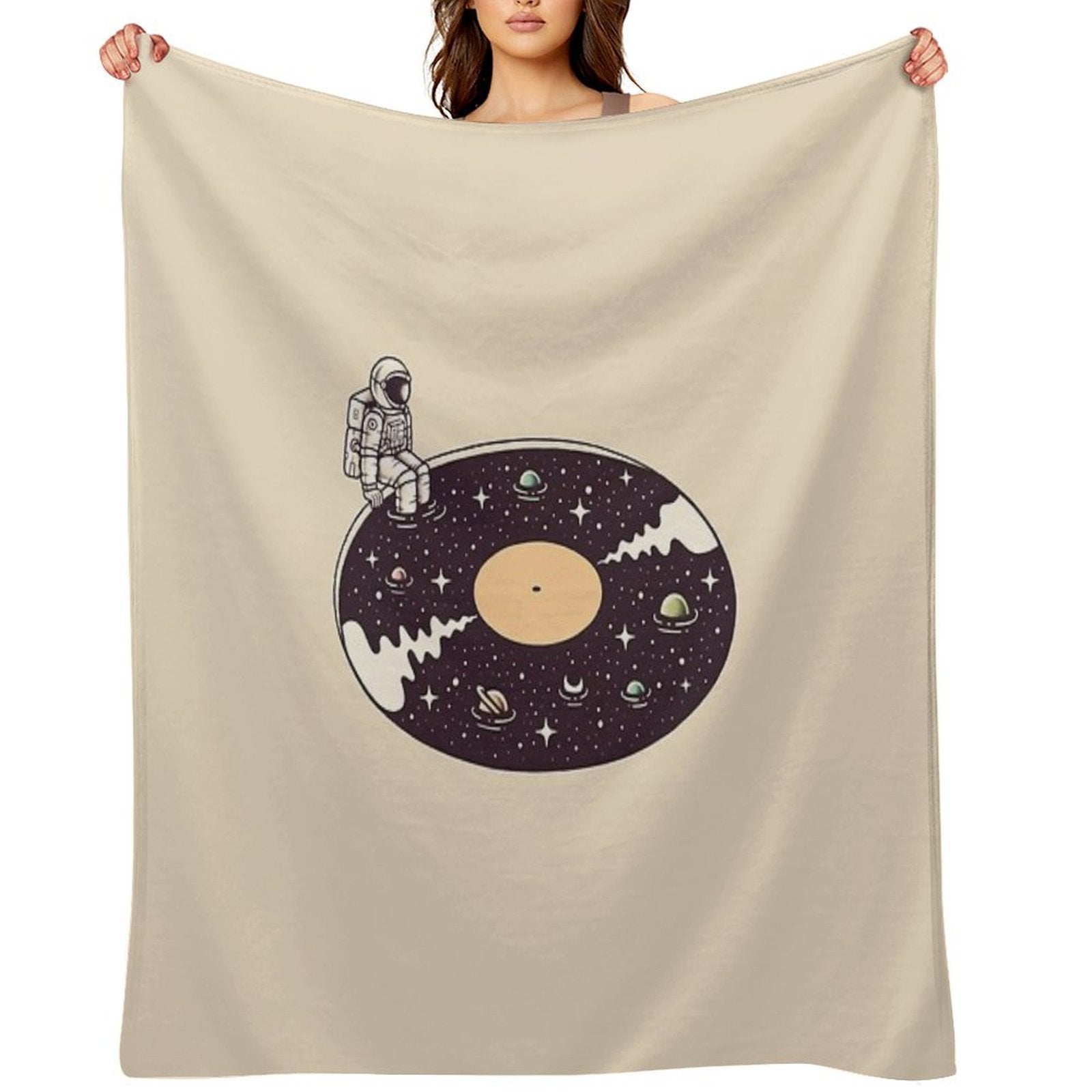 Cosmic Sound Quick-dry Throw Blanket