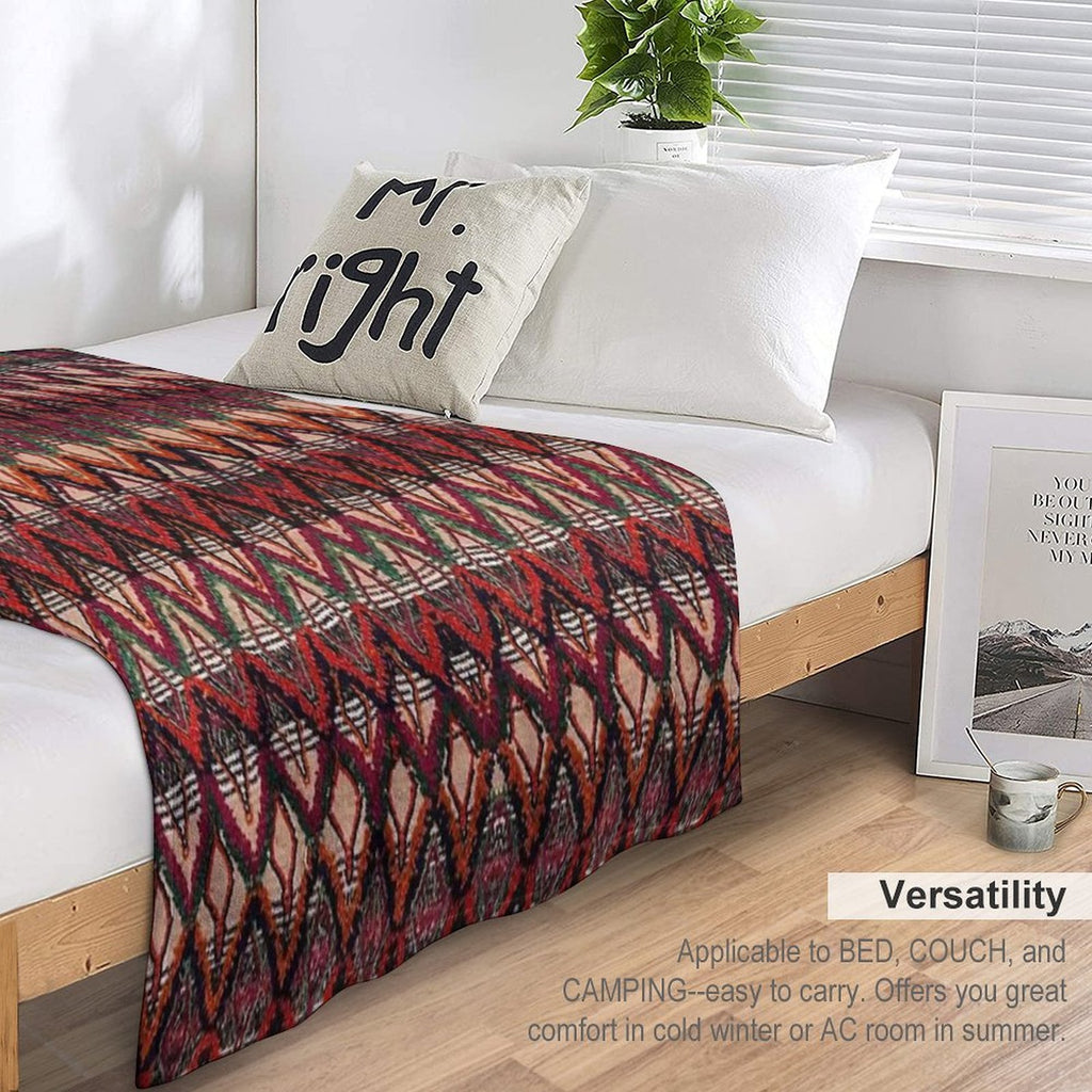 Pattern Design Wrinkle-free Throw Blanket