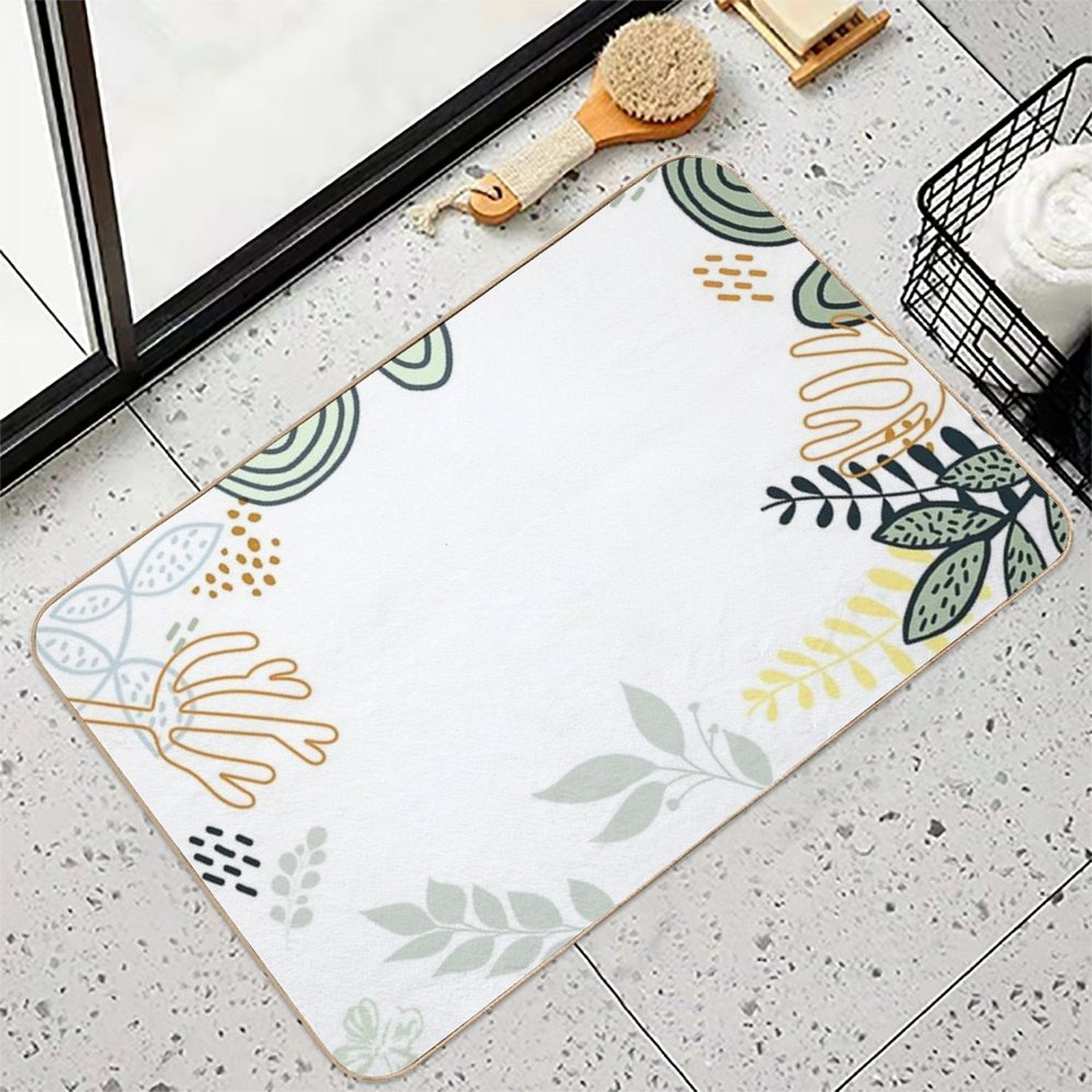 Spring Is Here  Versatile Bath Mat