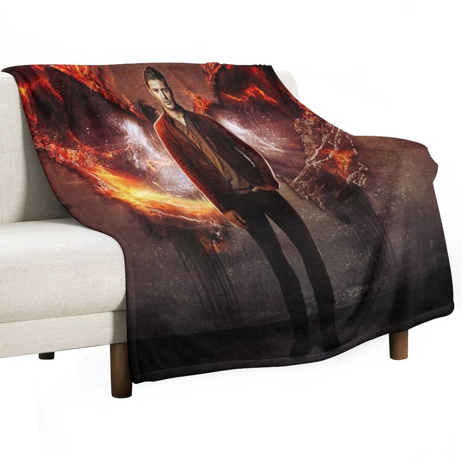 DEAN Wrinkle-free Throw Blanket