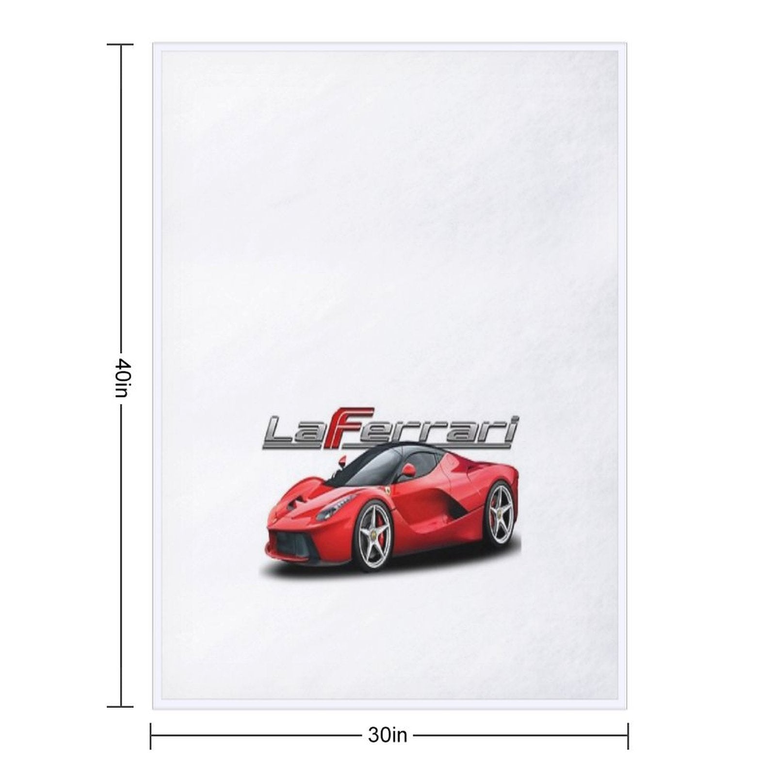 Laferrari Shrink-resistant Throw Blanket