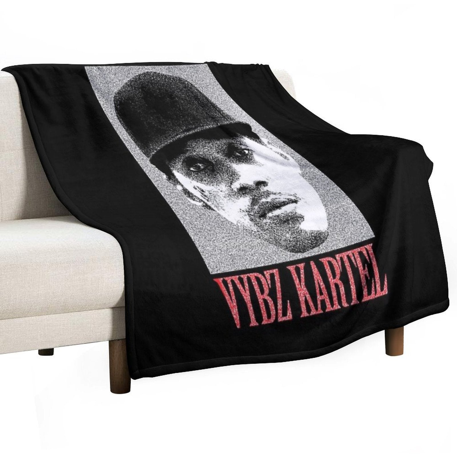 Vybz Kartel Worl Boss Easy Care Throw Blanket