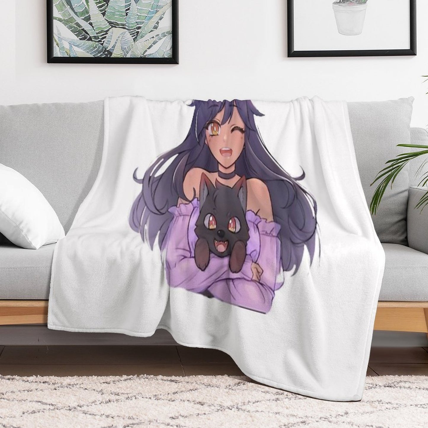 Aphmau Quick-dry Throw Blanket