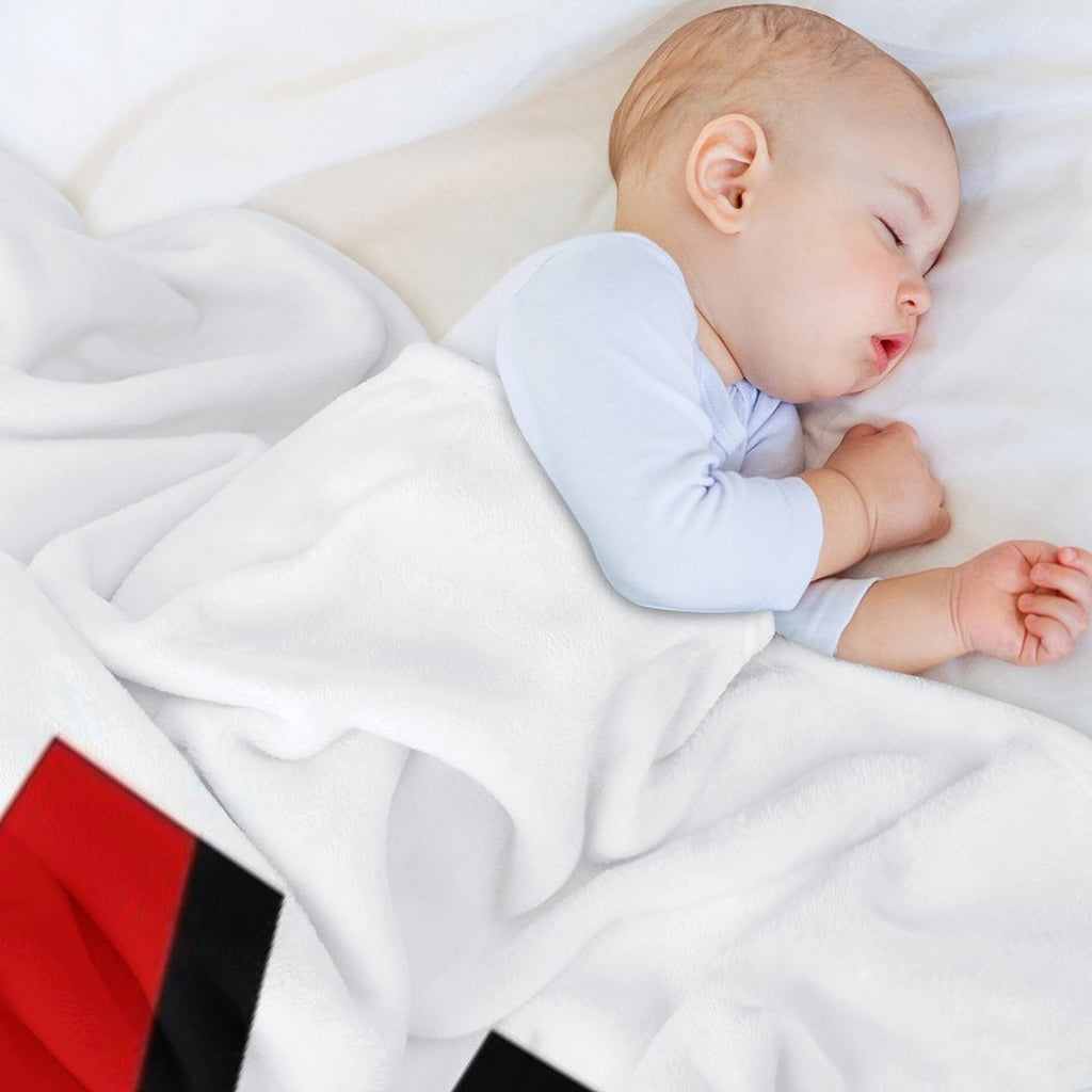 NORTHEASTERN LOGO Compact Throw Blanket
