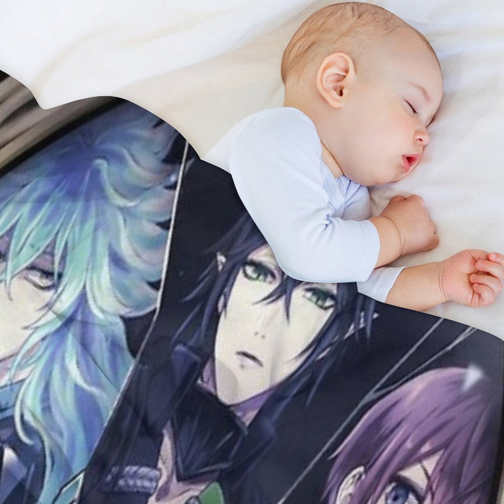 Twisted Wonderland Anime Machine-washable Throw Blanket