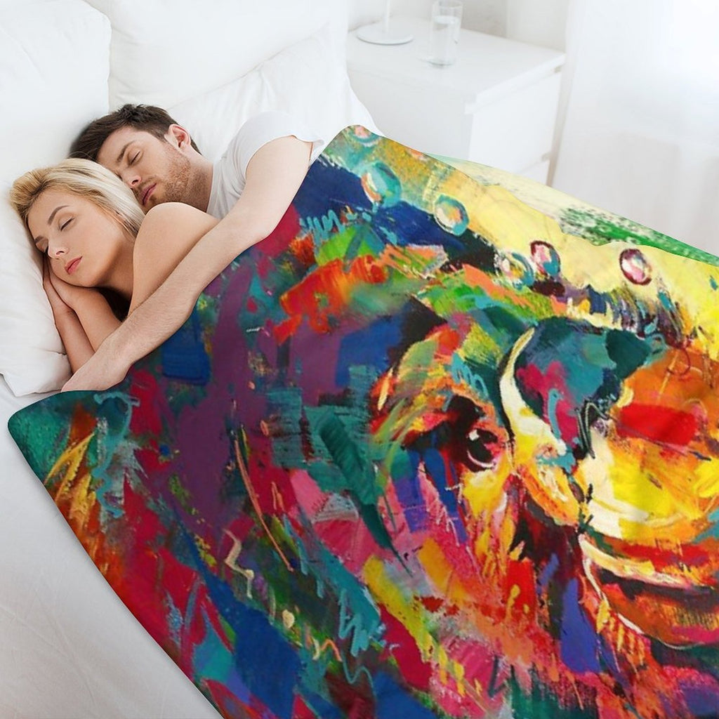 Duck-Billed Platypus - Australian Mammal Multi-functional Throw Blanket