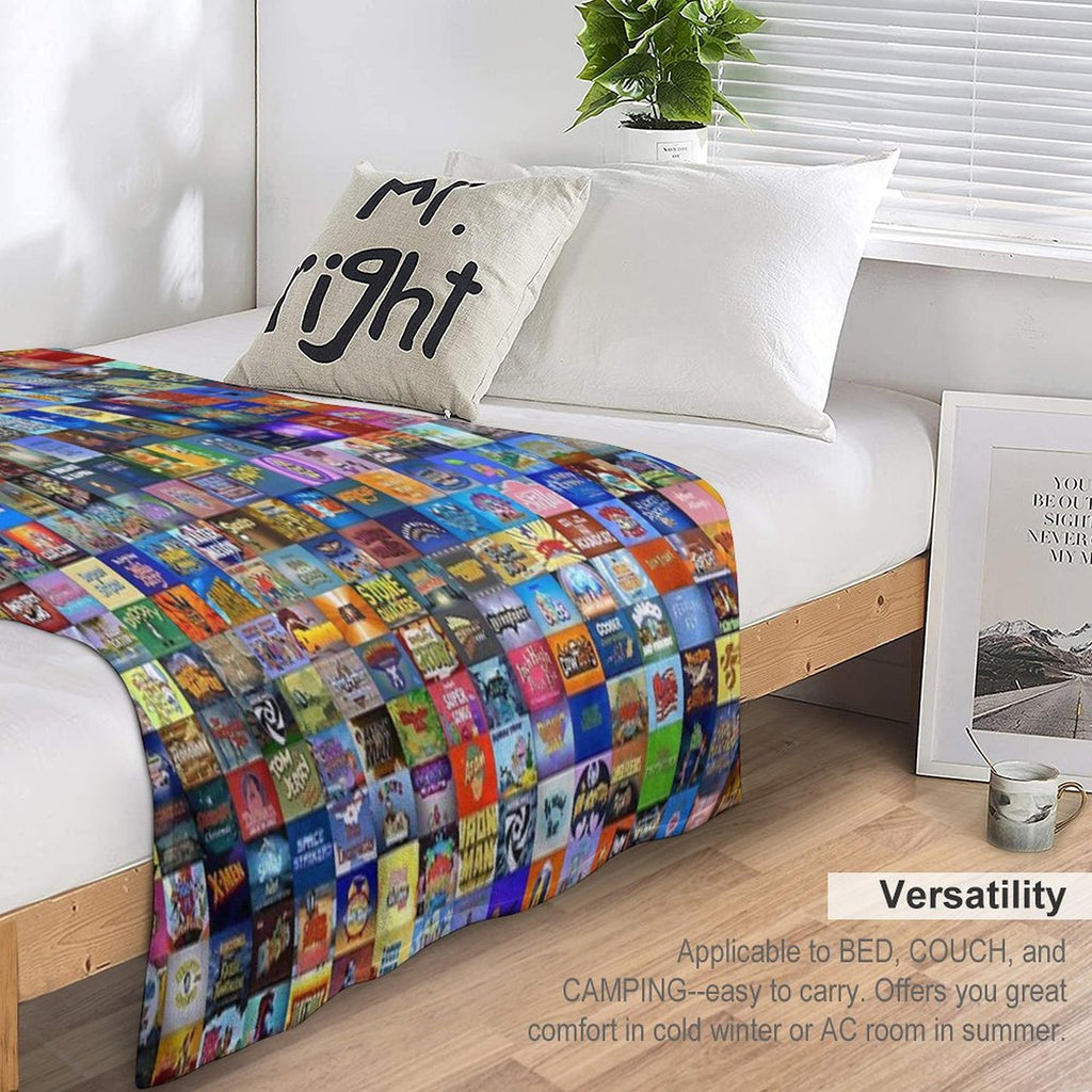 Cartoons Comfort Throw Blanket