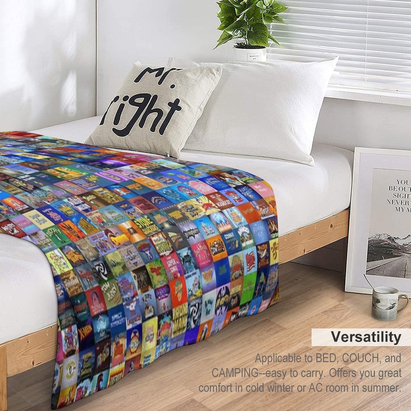 Cartoons Comfort Throw Blanket