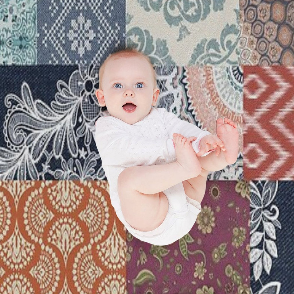 Boho Gypsy Patchwork Multi-functional Throw Blanket