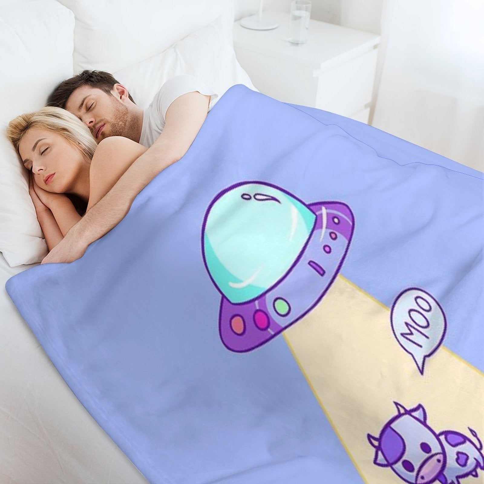 Abduction Velvety-soft Throw Blanket