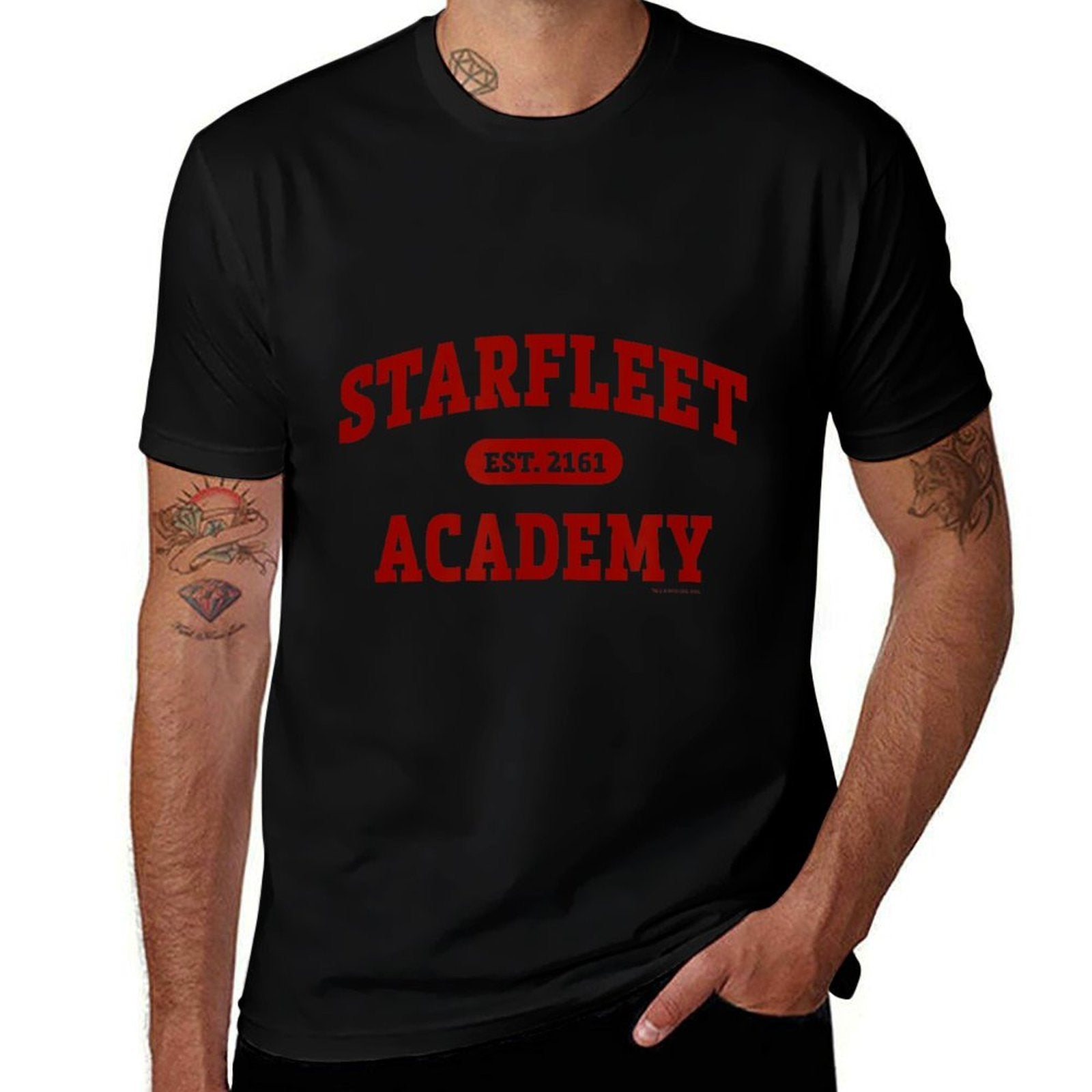 Star Trek Starfleet Academy EST. 2161  Oversized Silhouette T-Shirt