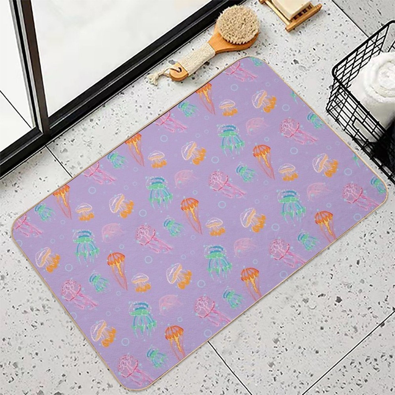 So Jelly  Easy Maintenance Bath Mat
