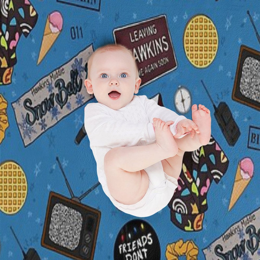 Eleven Character Collage • ST Anti-pilling Throw Blanket