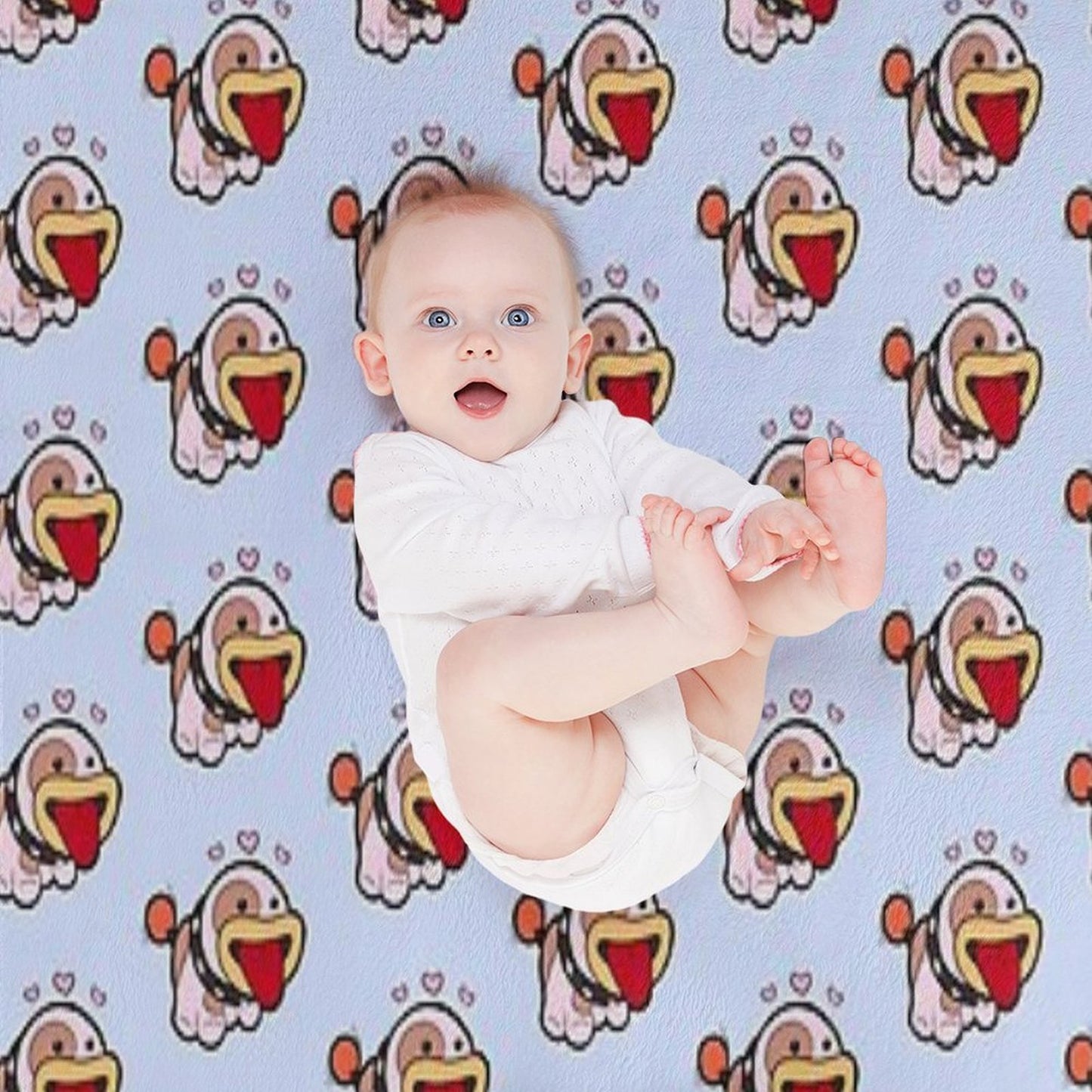 Poochy Sustainable Throw Blanket