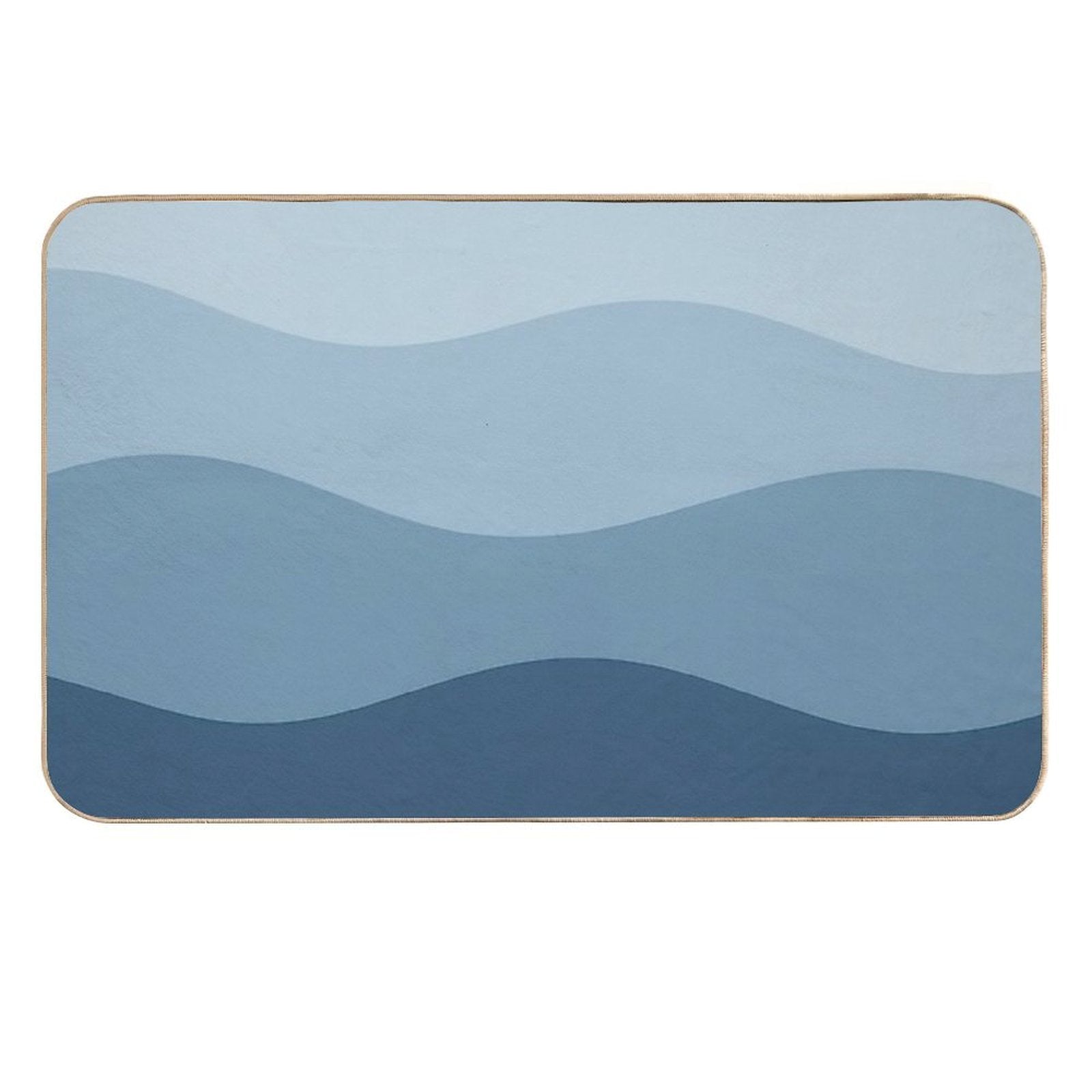 Blue Waves  Eco-Friendly Bath Mat