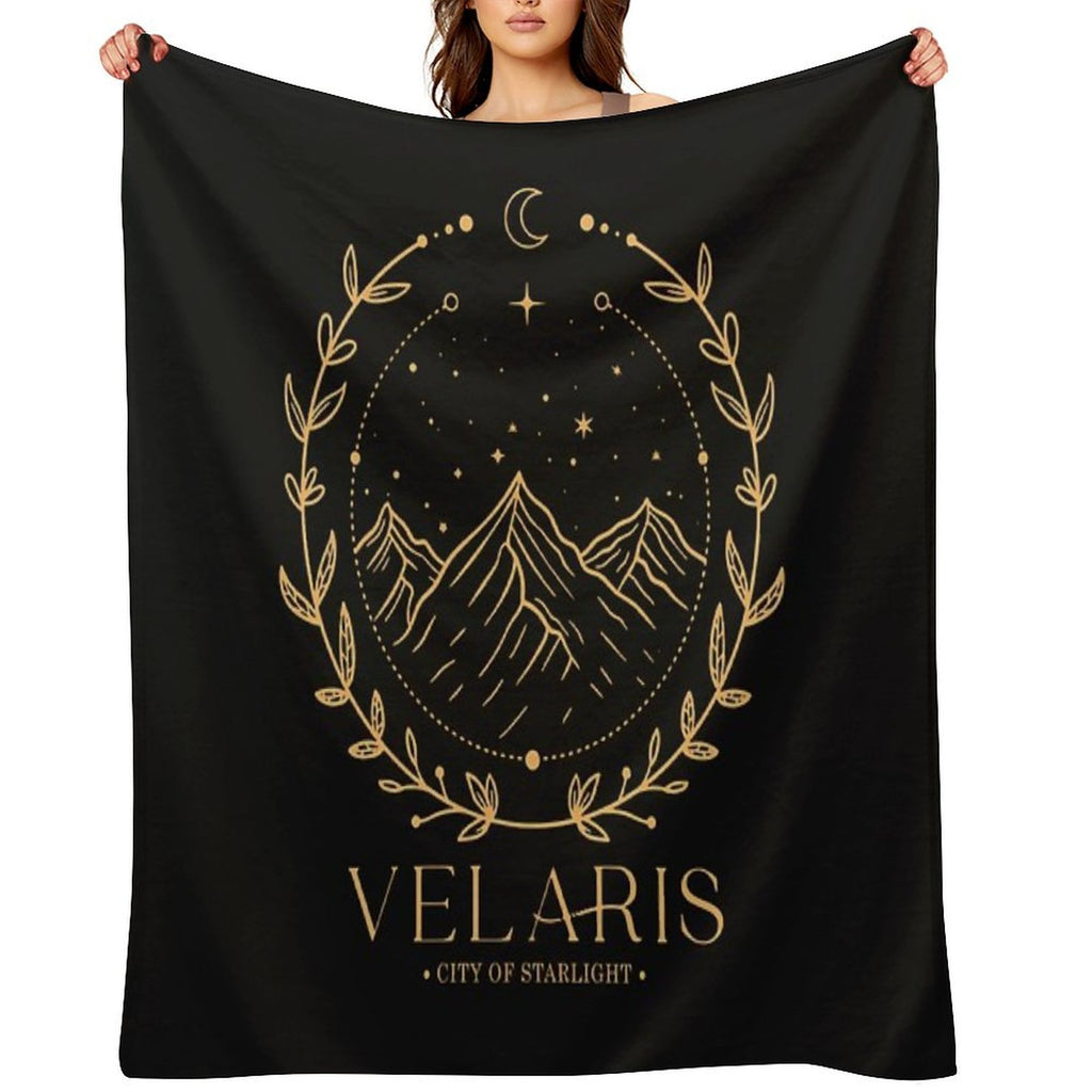 Acotar Velaris City Of Starlight The Night Court Eco-conscious Throw Blanket