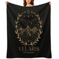 Acotar Velaris City Of Starlight The Night Court Eco-conscious Throw Blanket