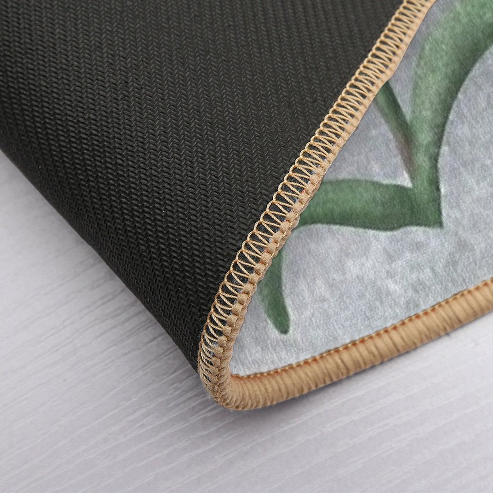Strength And Beauty- Edelweiss  Slip-Resistant Bath Mat