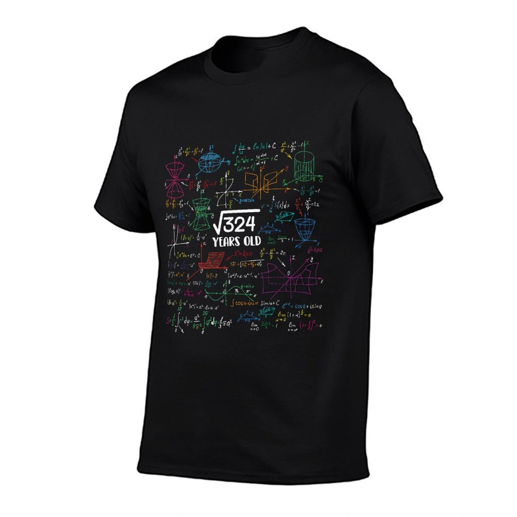 Square Root of 324 - 18 Year Old Math Lovers 18th Birthday  Classic T-Shirt